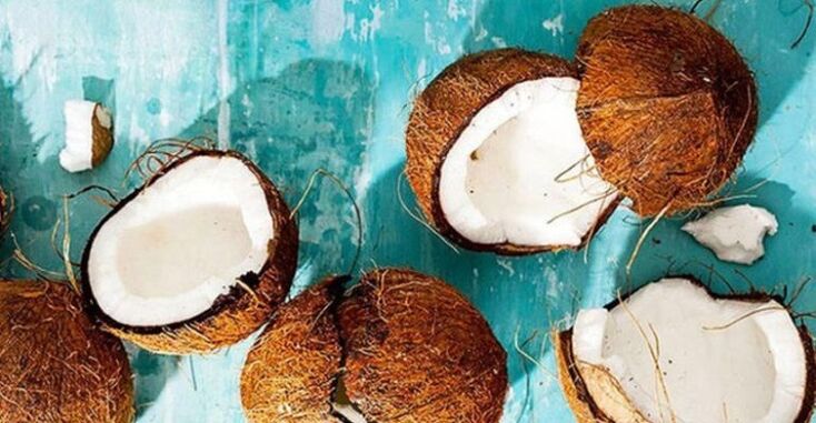 kokosrieksts ķermeņa attīrīšanai no parazītiem